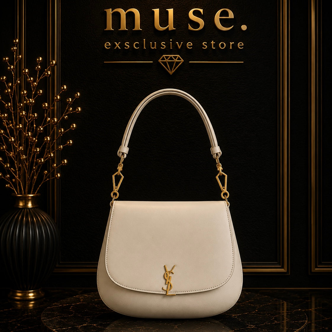BORSA YSL VOLTY BIANCA