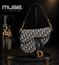 BORSA A TRACOLLA JACQUARD DIOR