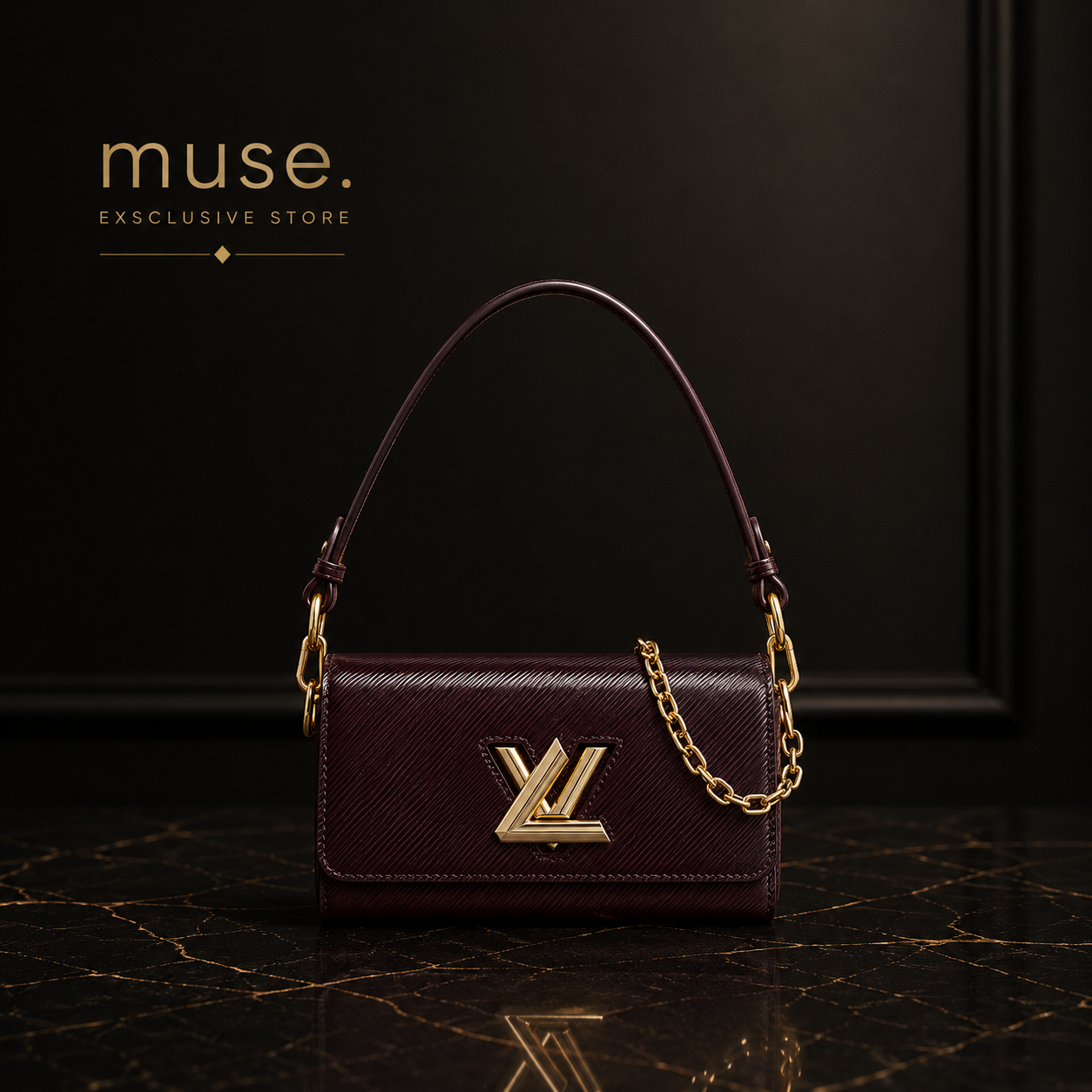 BORSA LV BURGUNDY