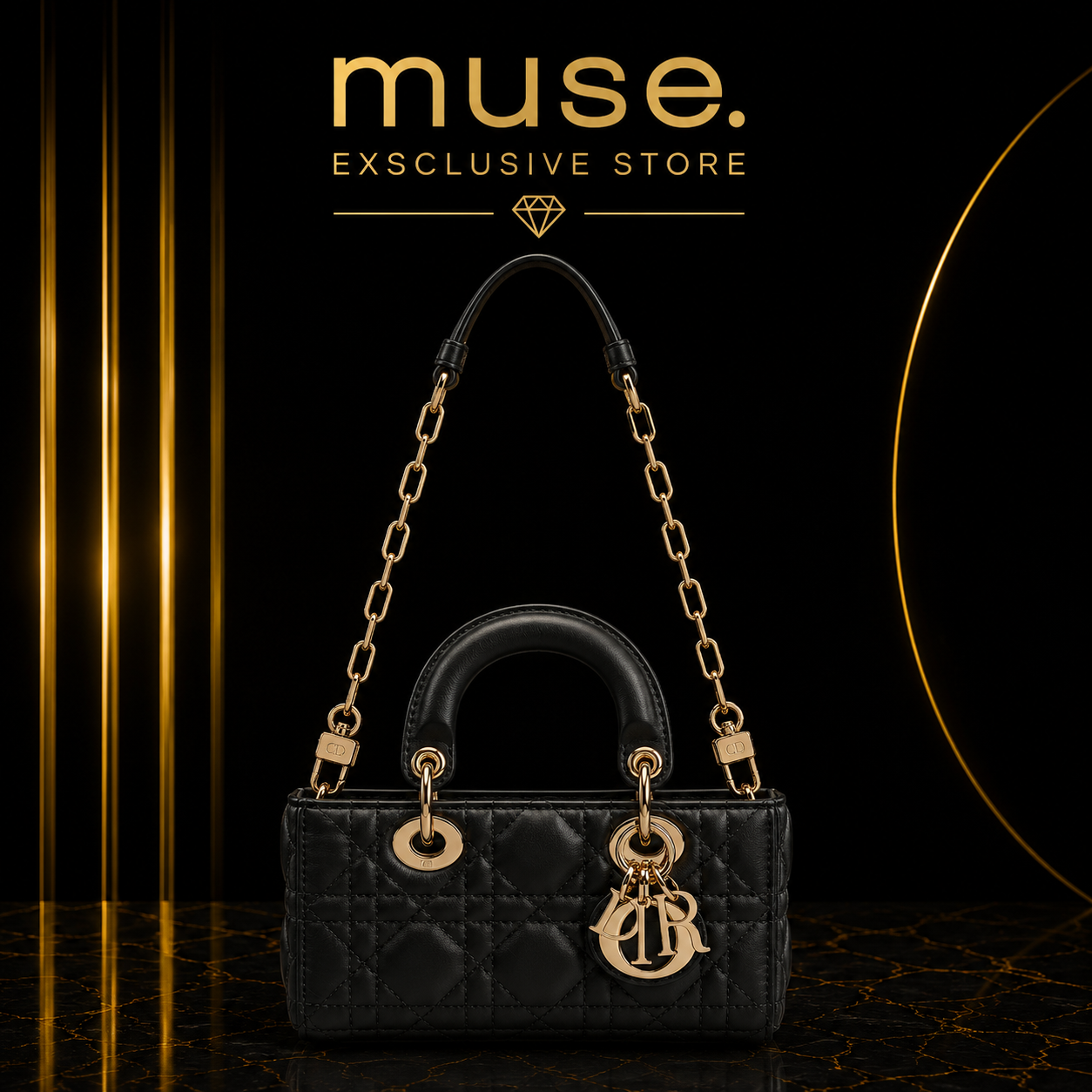BORSA LADY PICCOLA NERA