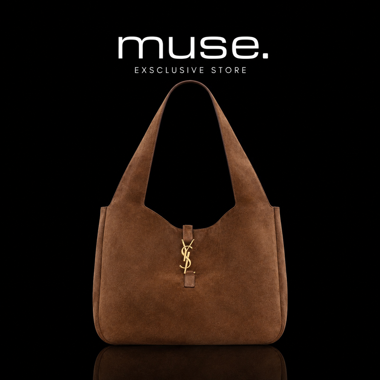 BORSA YSL BEA MARRONE