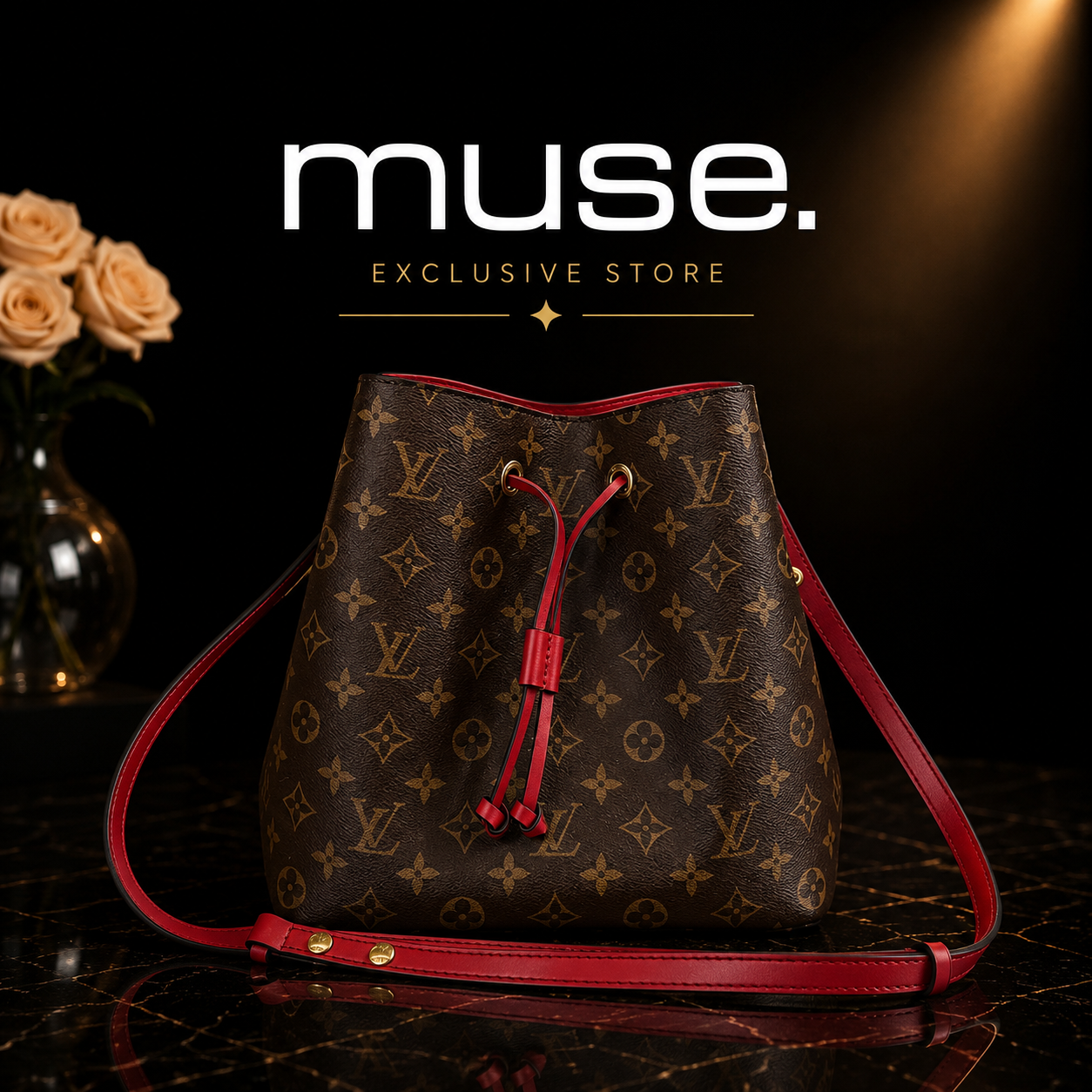 BORSA A SECCHIELLO LV ROSSA