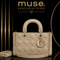 BORSA LADY PICCOLA BEIGE