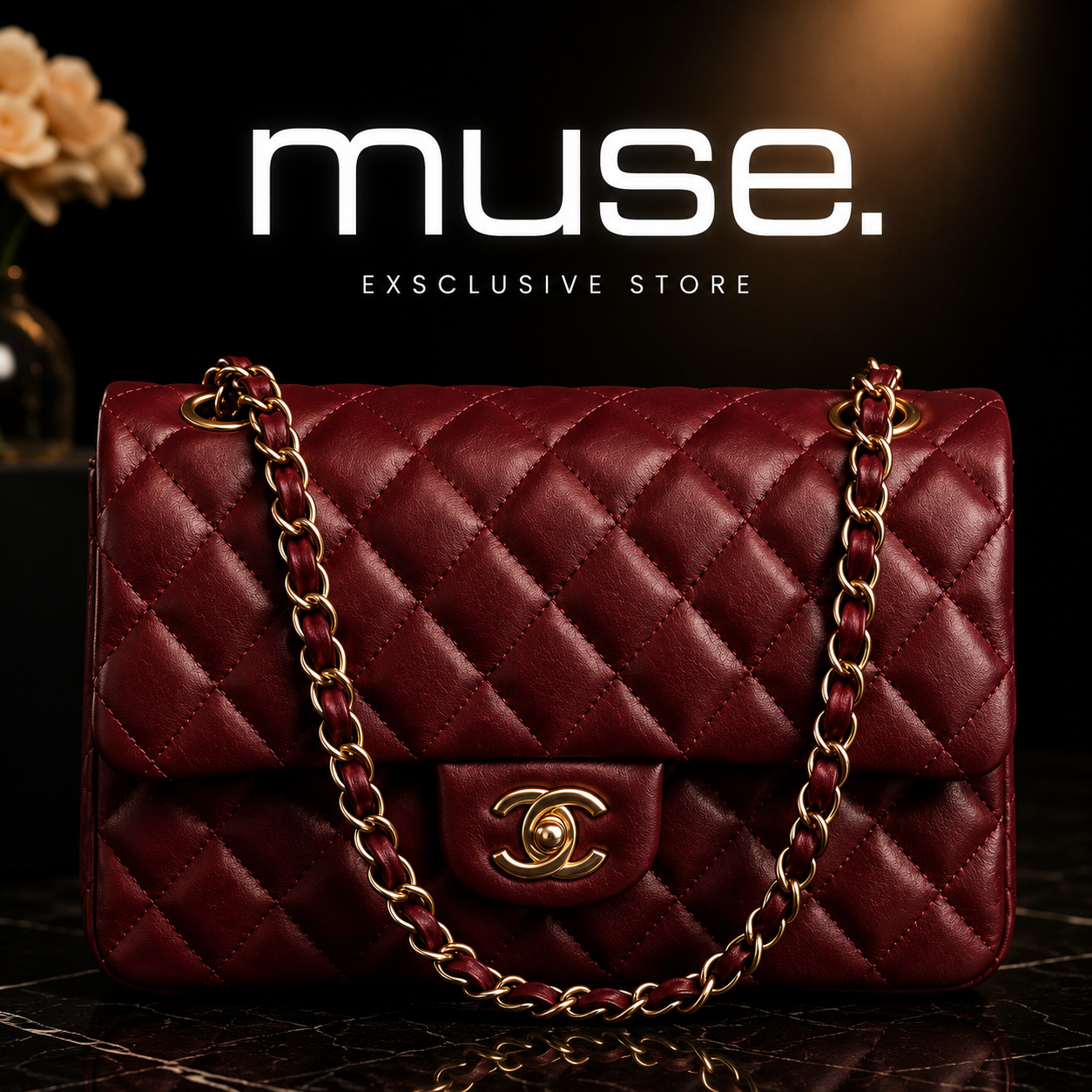 BORSA CHANY CLASSIC BORDEAUX