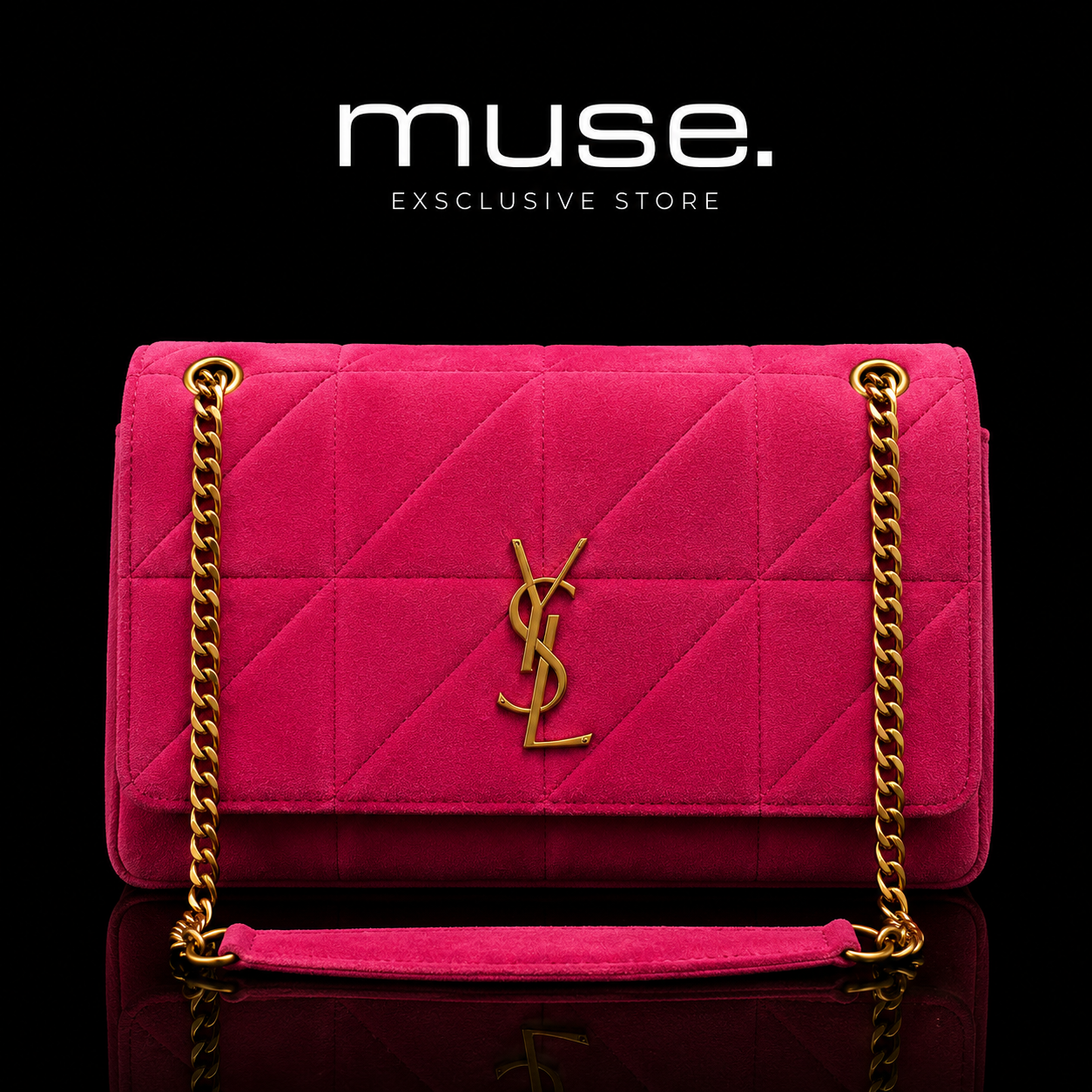 BORSA YSL JAMY FUCSIA