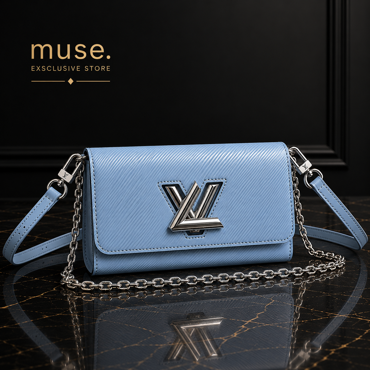 BORSA LV AZZURRA