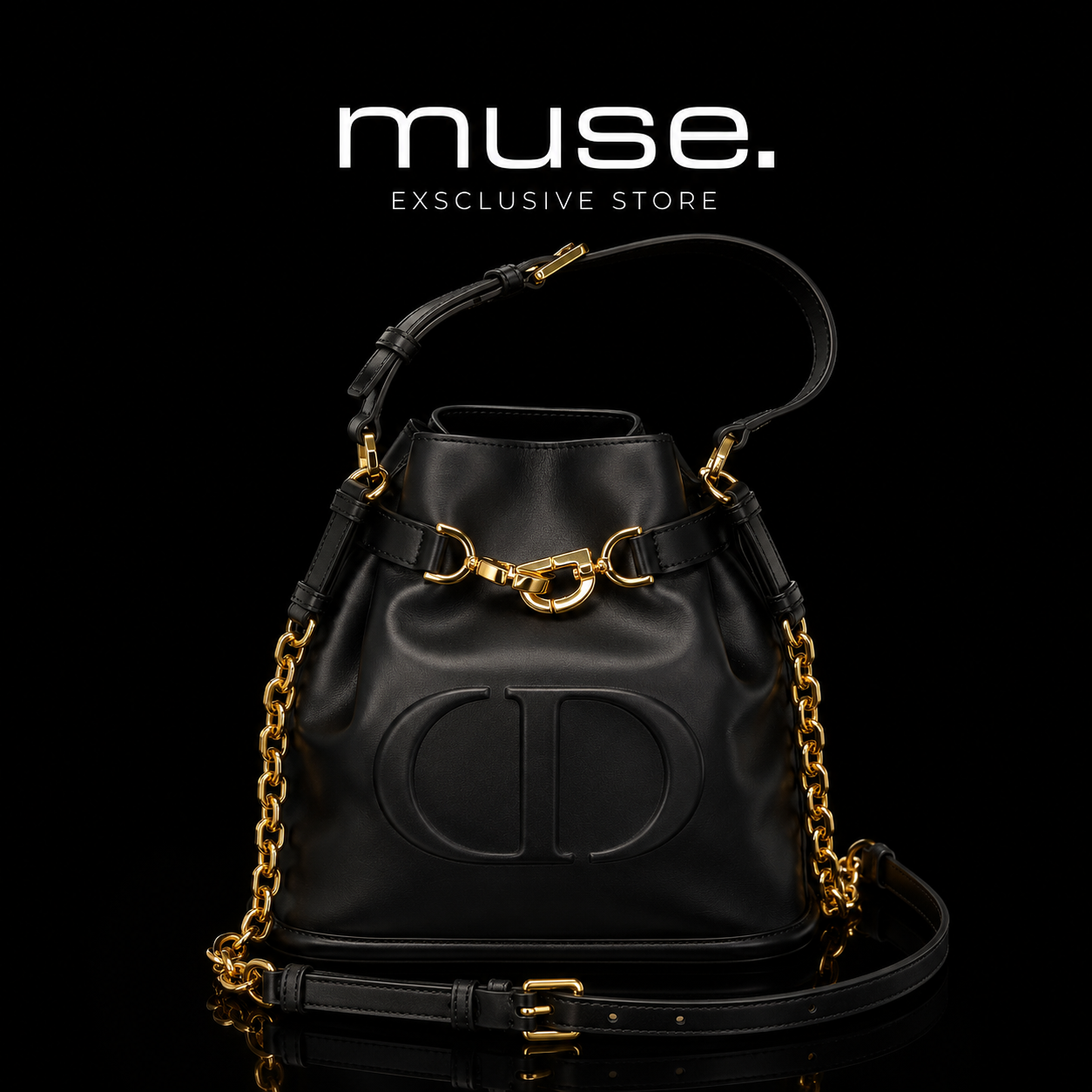 BORSA A SECCHIELLO CD NERA