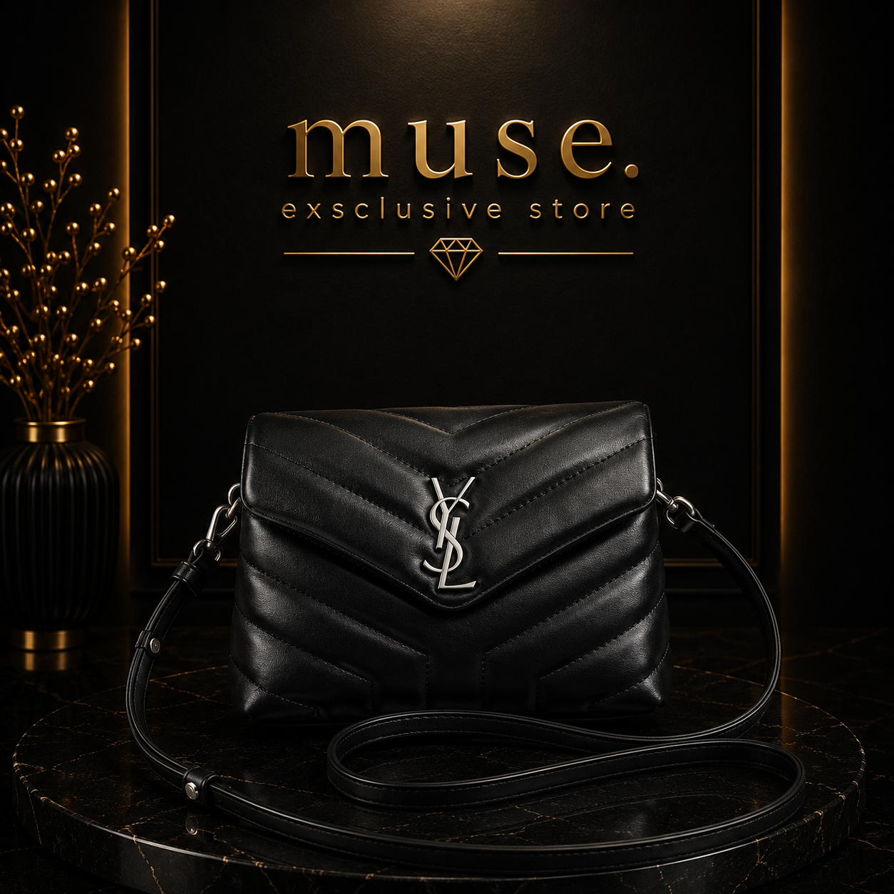 BORSA YSL DETTAGLI ARGENTO