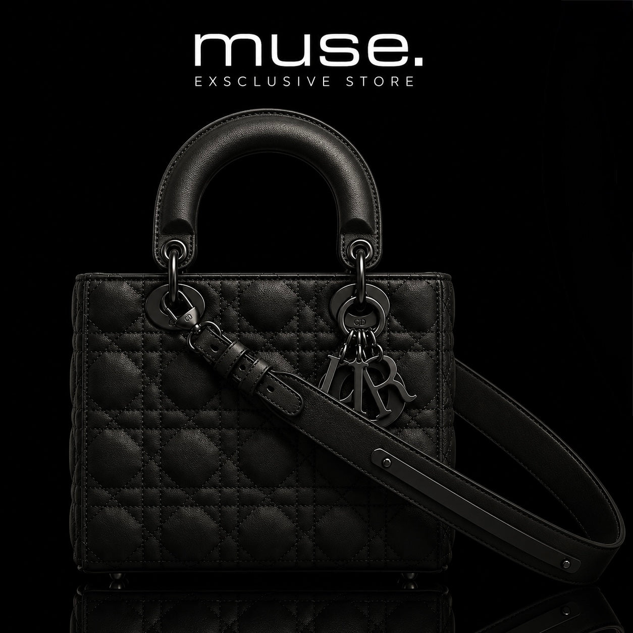 BORSA LADY TOTAL BLACK
