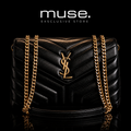 BORSA YSL SMALL NERA DETTAGLI IN ORO