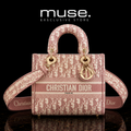 BORSA LADY JACQUARD ROSA