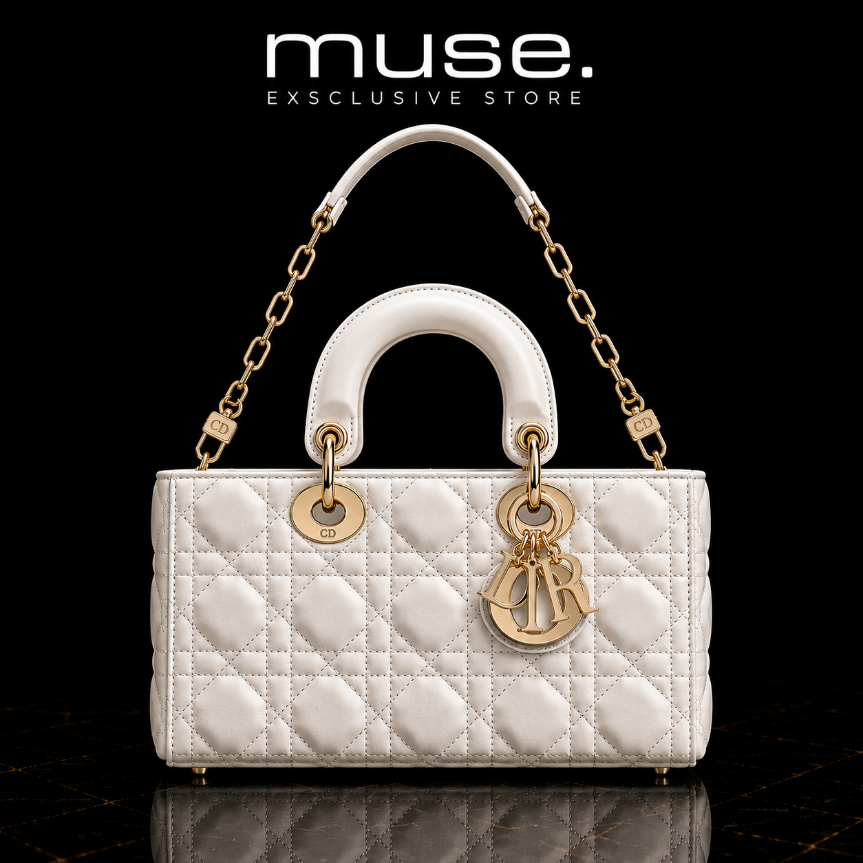 BORSA LADY PICCOLA BIANCA