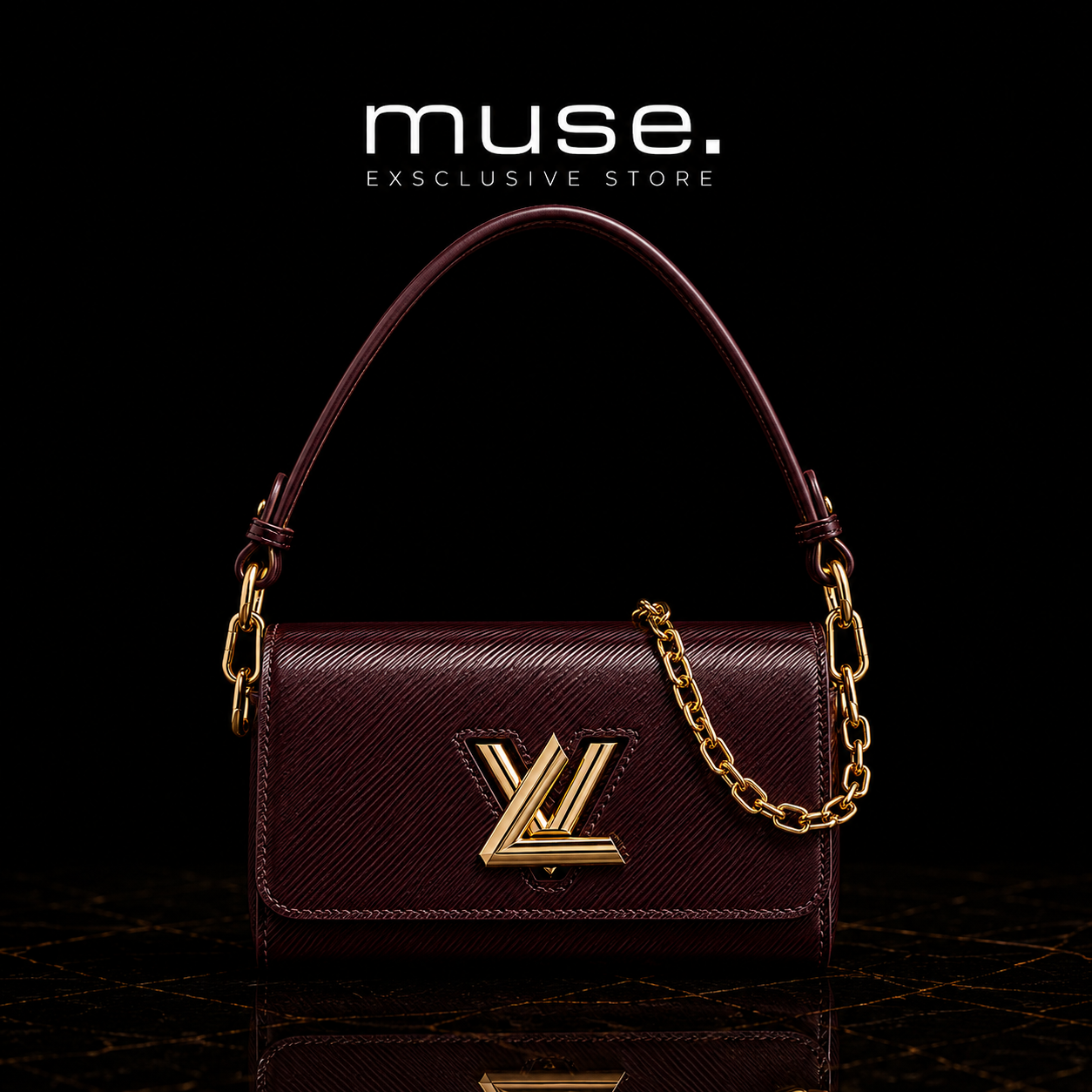 BORSA LV BURGUNDY