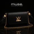 POCHETTE TWIST NERA