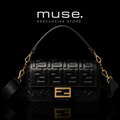 BORSA BAGUETTE FF NERA