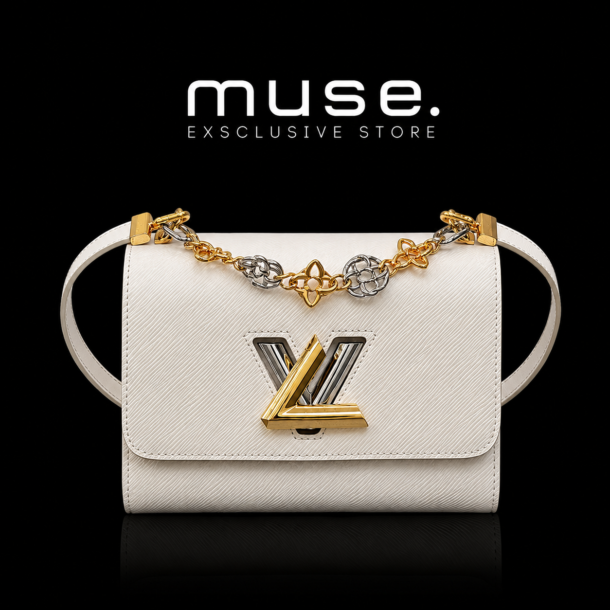 BORSA TWIST LV CREMA