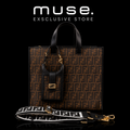 BORSA TOTE JACQUARD FF
