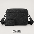 Borsa Trio a tracolla nera