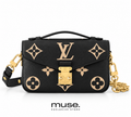 Borsa mety mini nera bicolore