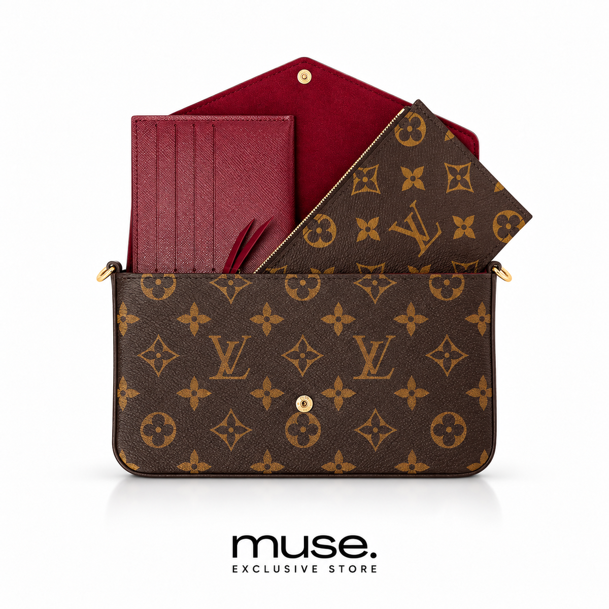 Pochette fely fucsia