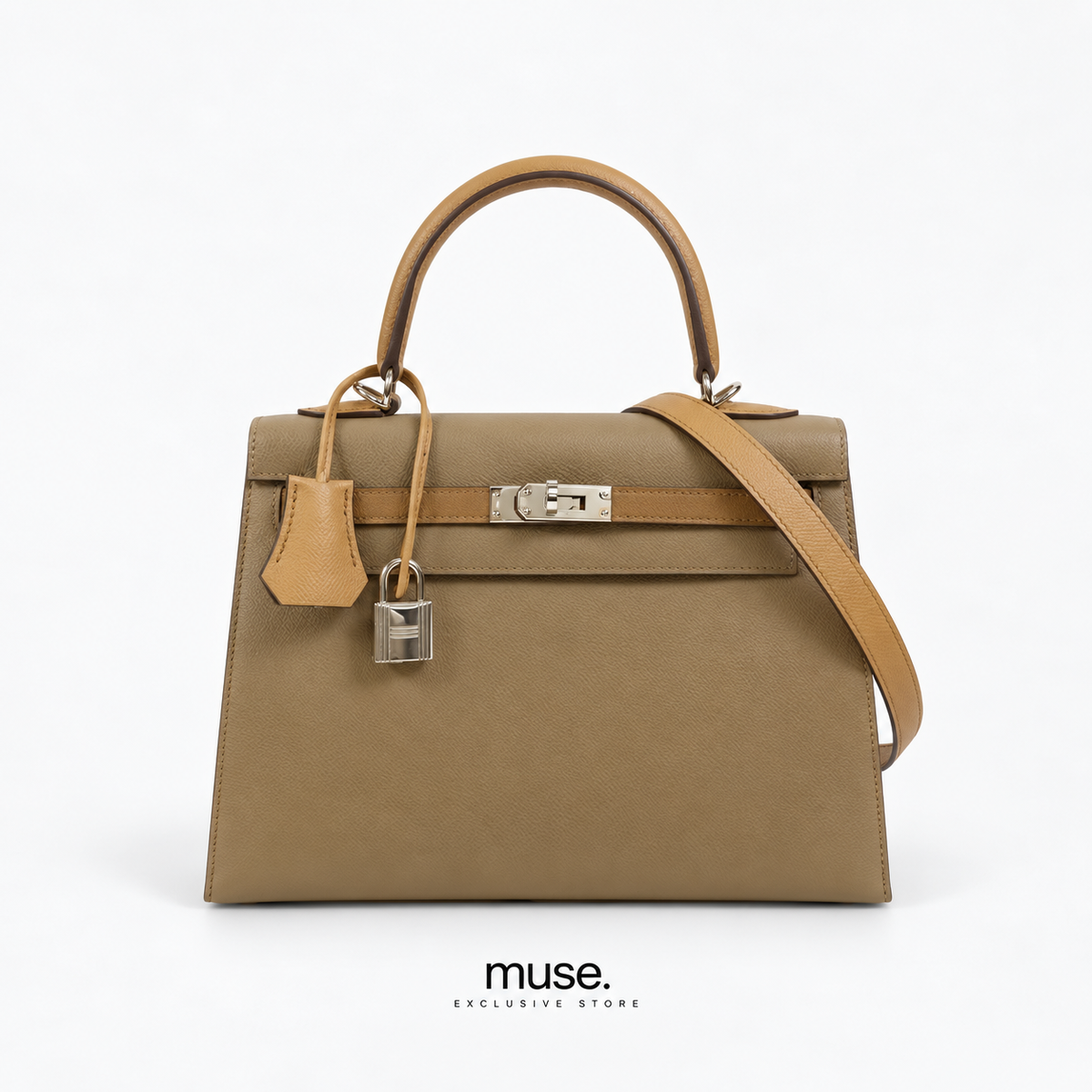 Borsa kelly beige 20/25/28cm
