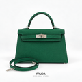 Borsa kelly verde 20/25/28cm