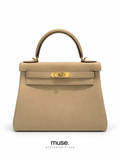 Borsa kelly tortora 20/25/28cm