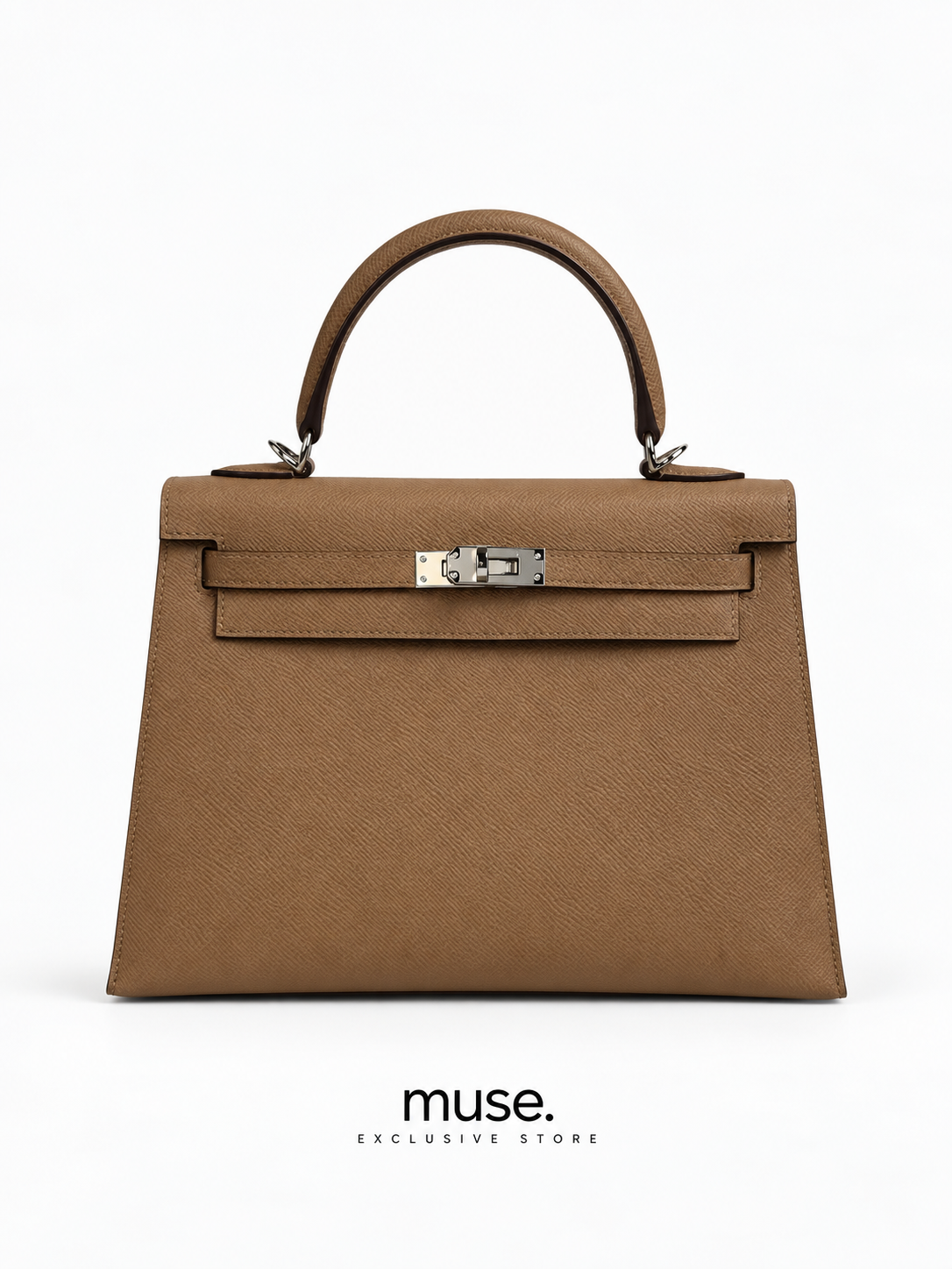 Borsa kelly marrone 20/25/28cm