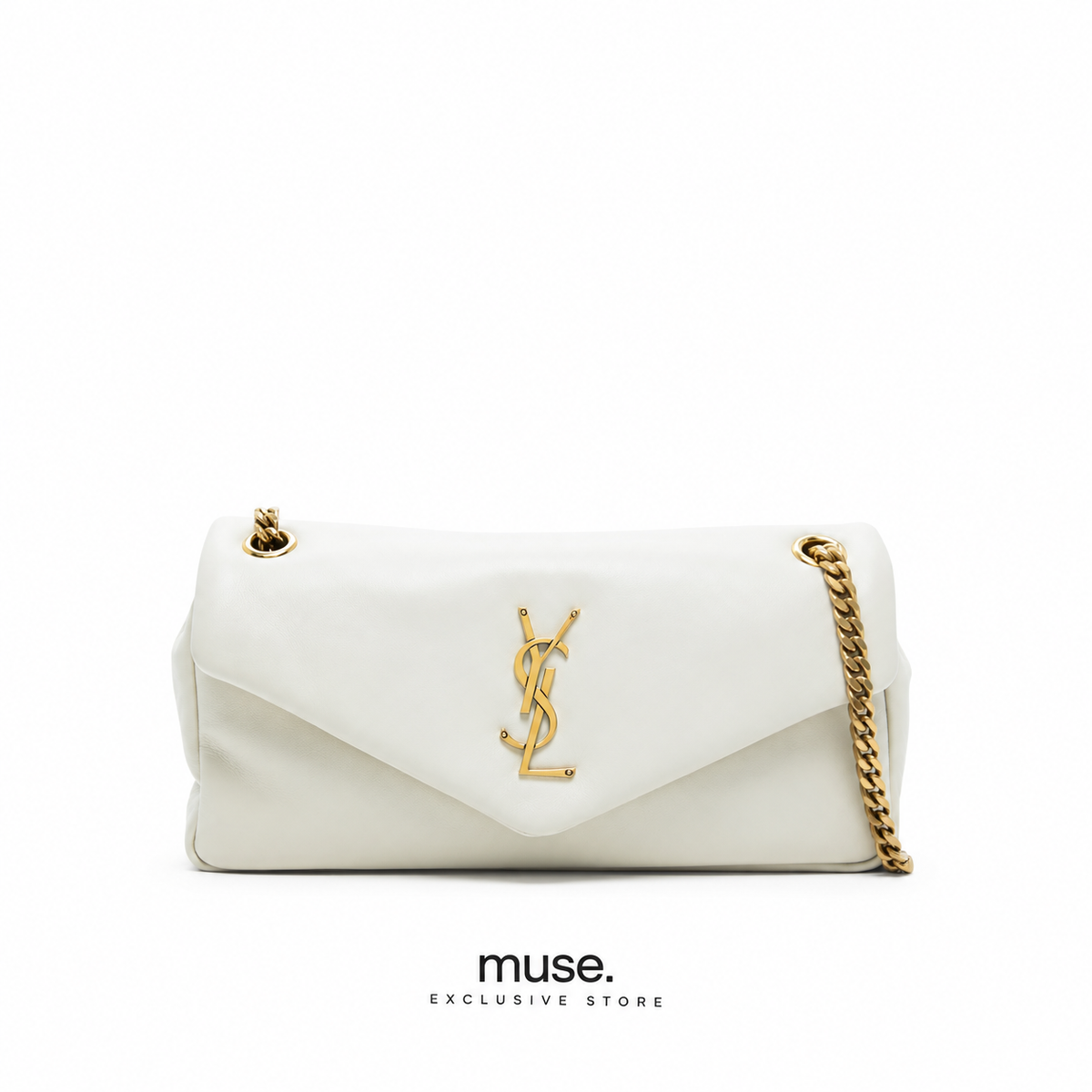 Borsa caly bianca 28cm