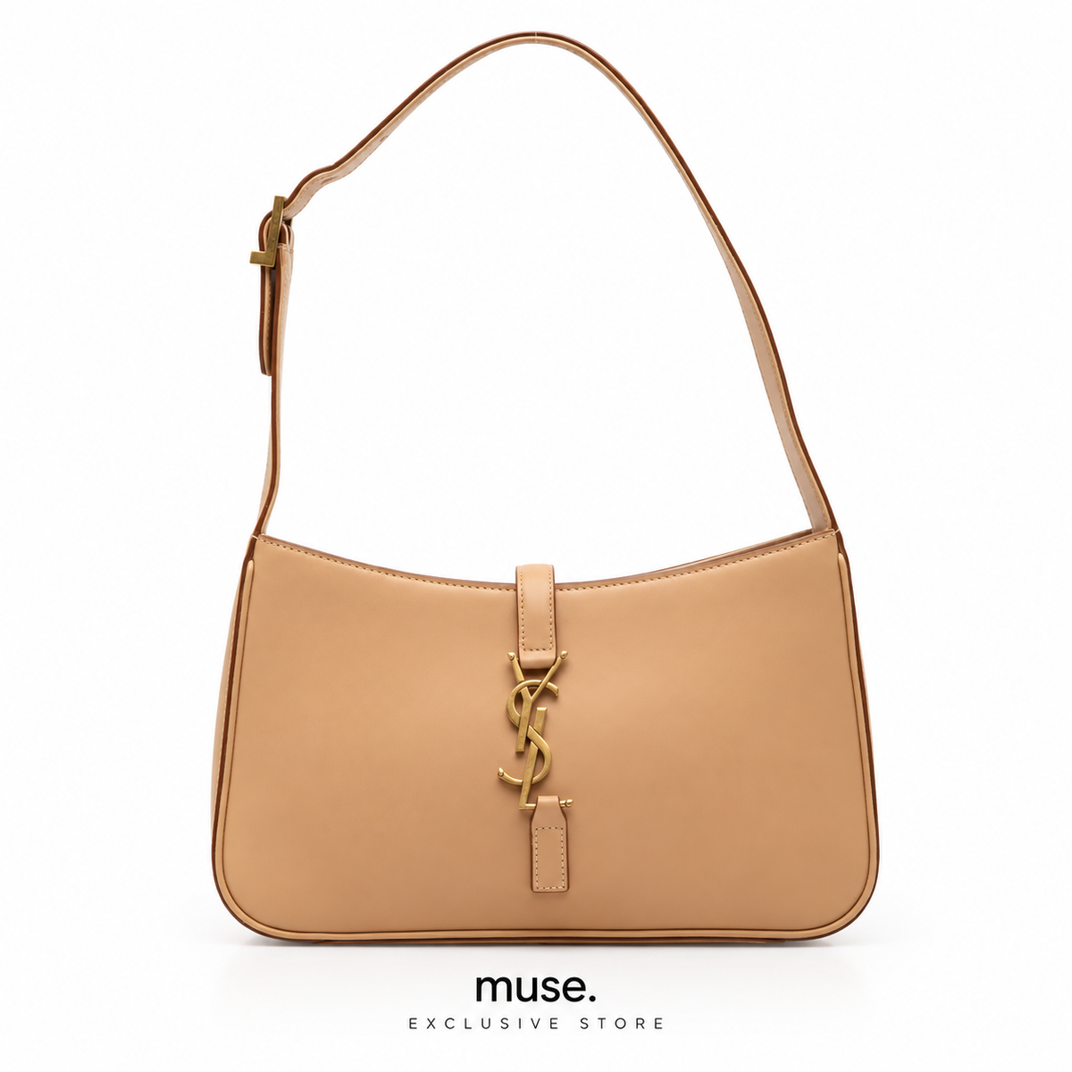Borsa hobo beige 23cm