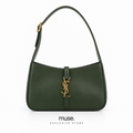 Borsa hobo verde 23cm
