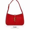 Borsa hobo rossa 23cm