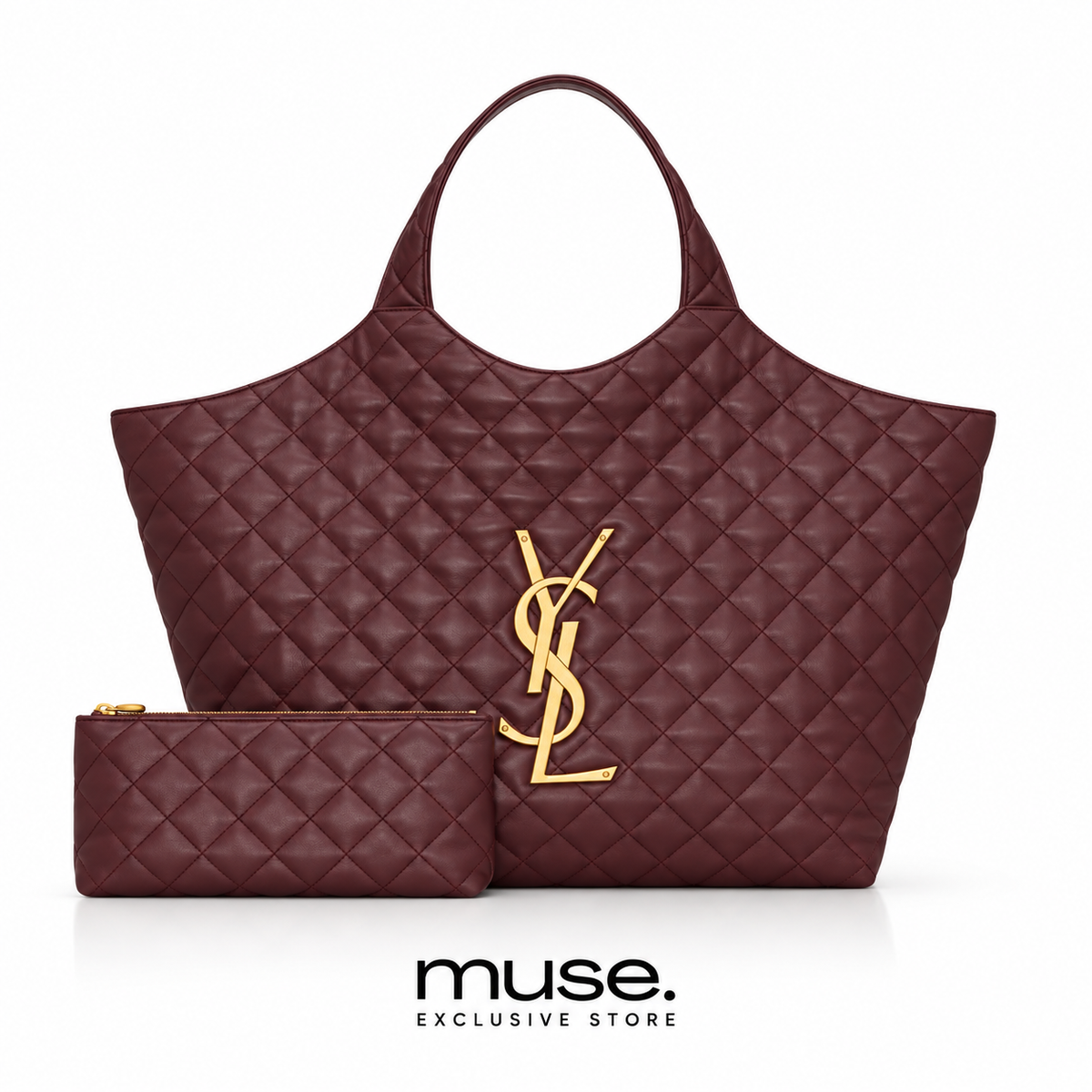 Borsa laury maxi bordeaux