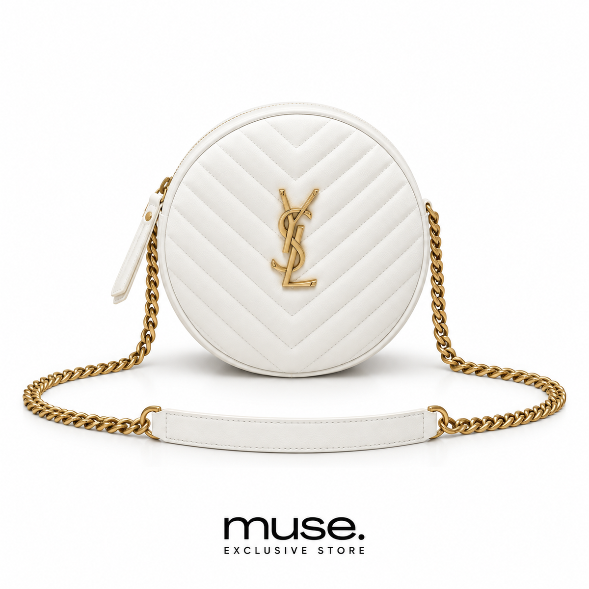 Borsa laury round bianca
