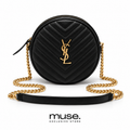 Borsa laury round nera oro