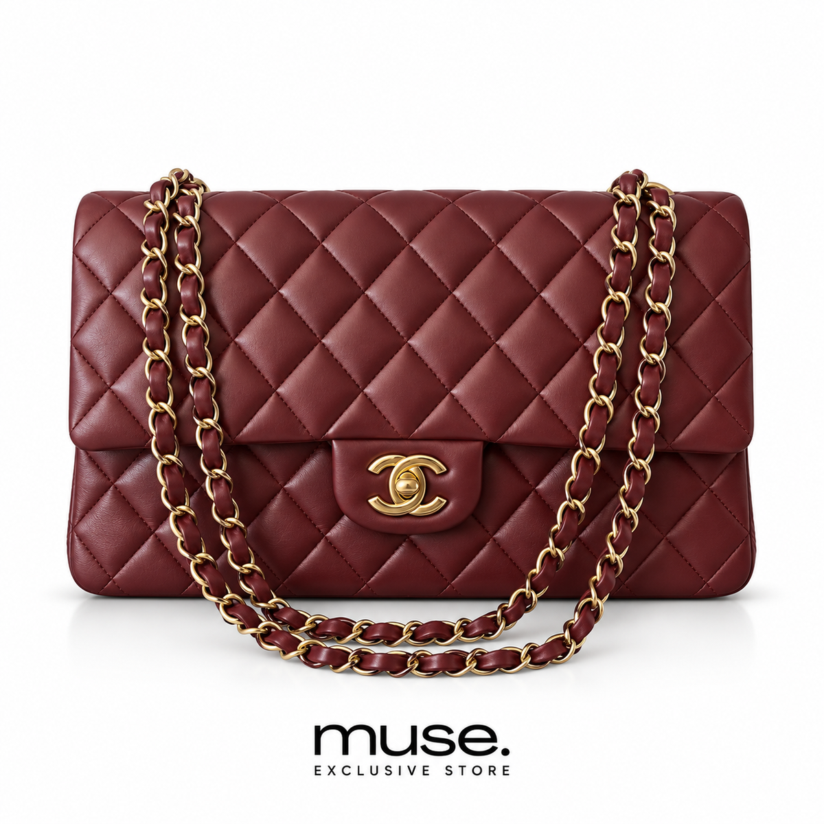 Borsa chany classic bordeaux 26cm