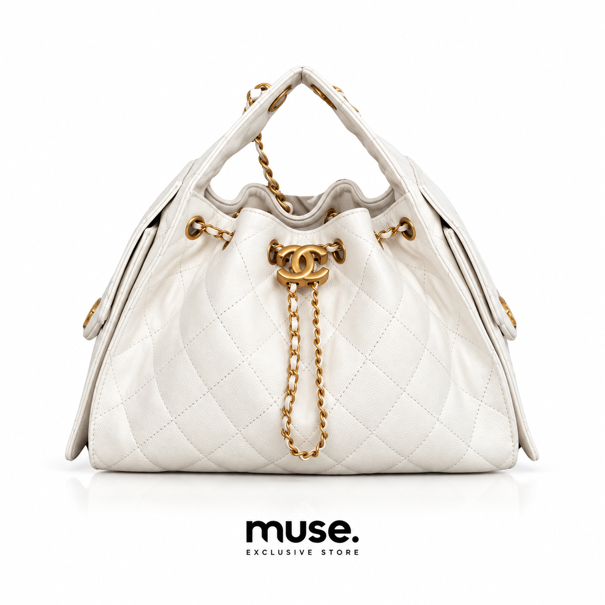 Borsa chany 25 bianca