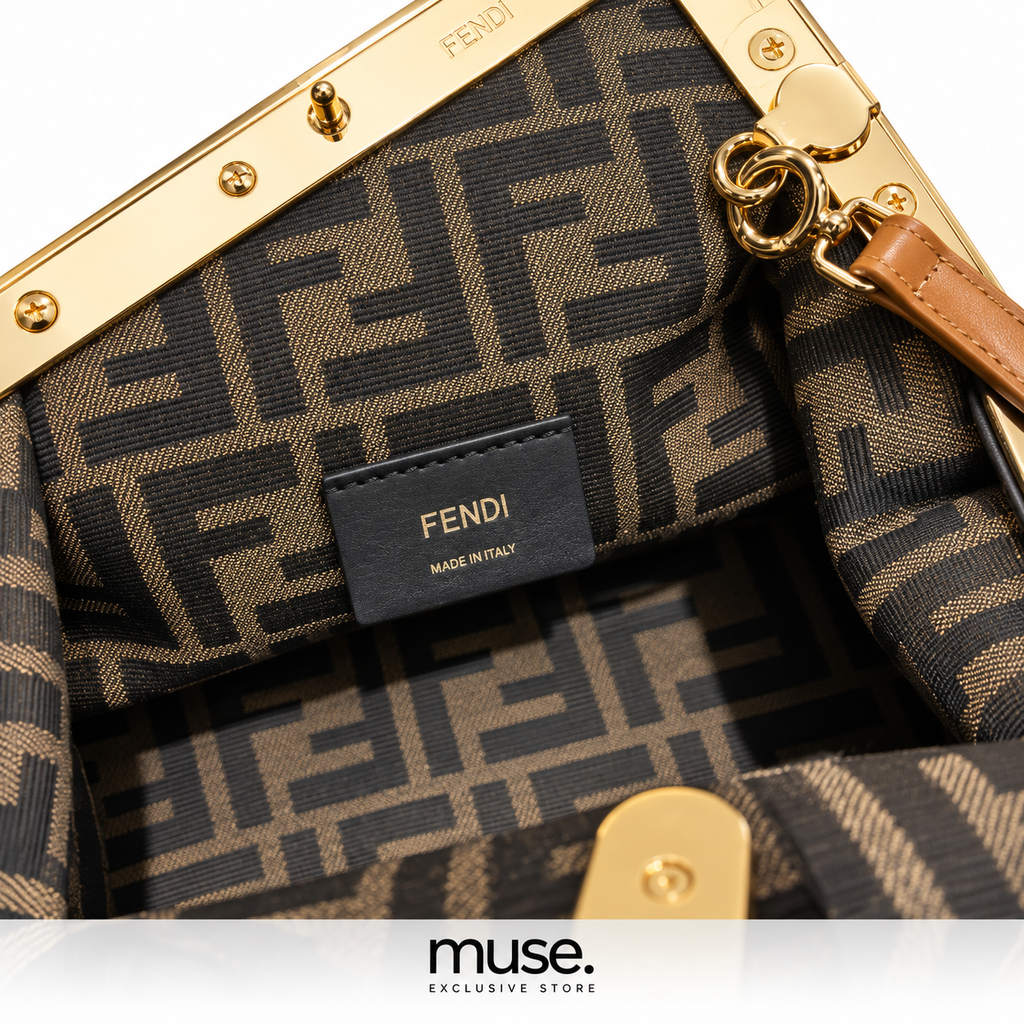 Borsa first marrone