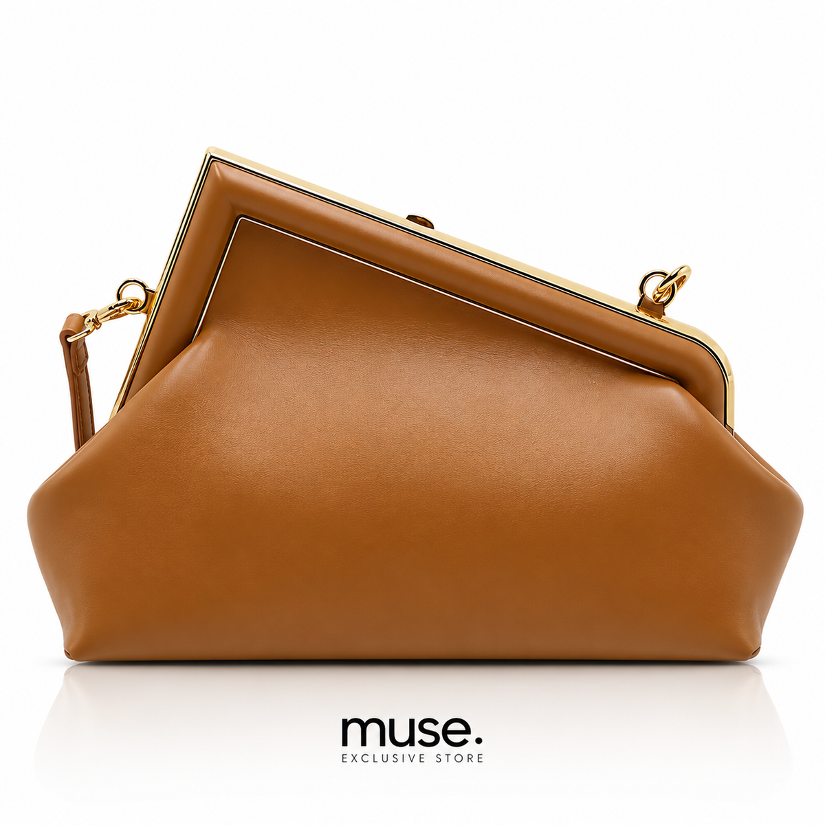 Borsa first marrone