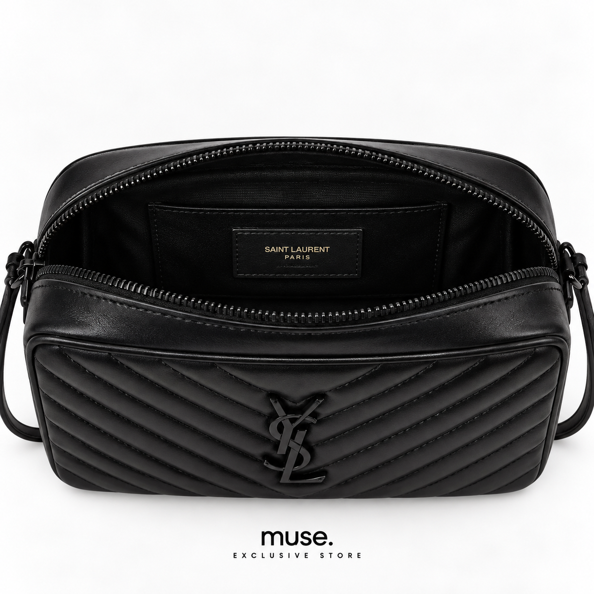 Borsa isy total black 23cm