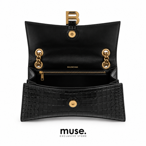 Borsa bale croc oro